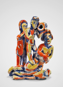 Man Standing on Woman's Thigh | 1985-1986 Man Standing on Woman's Thigh | 1985-1986